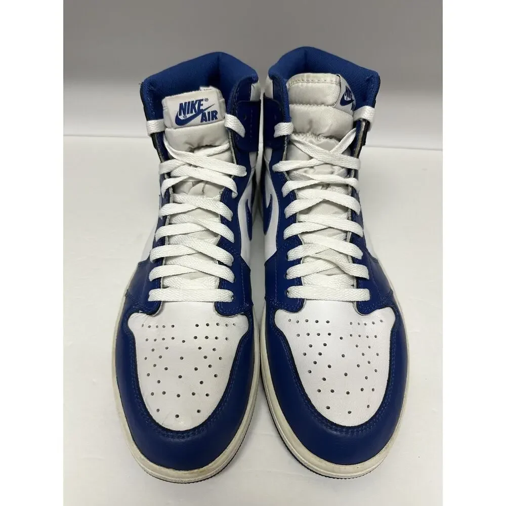 Jordan 1 Retro High OG Storm Blue 2016 SZ 12. REP BOX And Only White Laces.